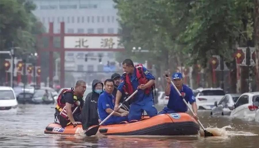 چین کے صوبہ ہیبی میں طوفانی بارشیں، 29 افراد ہلاک