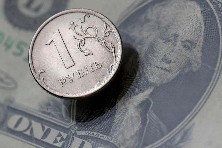 Russian Rouble strengthens vs US Dollar