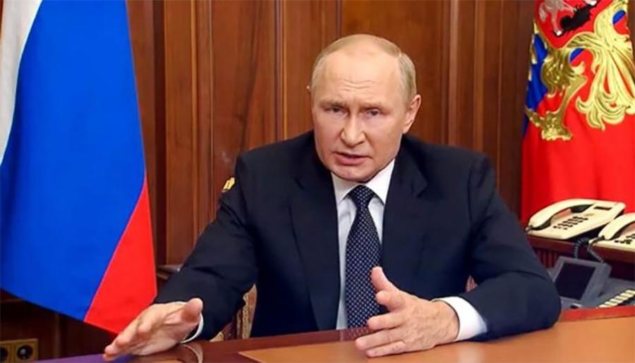 شامی شہری اپنے ملک کے مستقبل کا فیصلہ خود کریں،روسی صدر