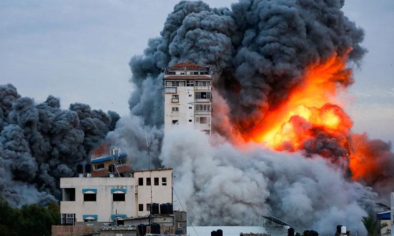 حماس حملے میں 300 اسرائیلی ہلاک ، جوابی کارروائی میں 232سے زائد فلسطینی شہید