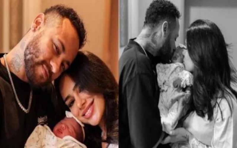 سعودی فٹ بال کلب الہلال کے فٹ بالر نیمار جونیئر کے ہاں بیٹی کی پیدائش