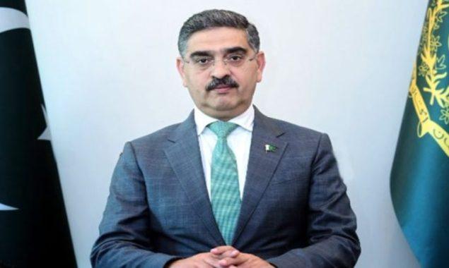 نگران وزیر اعظم انوارلحق کاکڑ کا شاہدرہ فلائی اوور پروجیکٹ کا دورہ