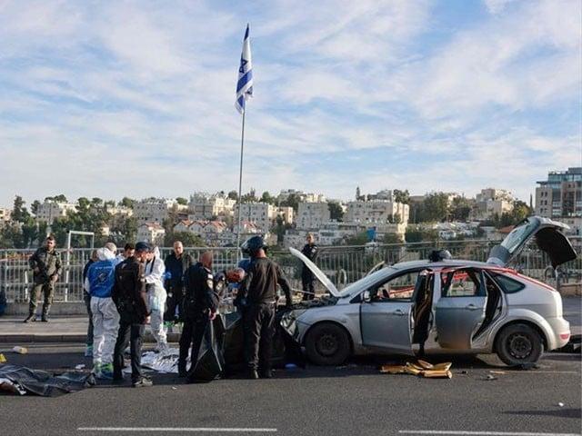 مقبوضہ بیت المقدس میں بس سٹاپ پر فائرنگ سے 3 اسرائیلی ہلاک
