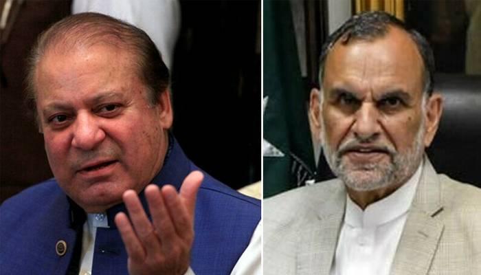 اعظم سواتی نے نواز شریف کے مقابلے میں کاغذات نامزدگی جمع کرا دیئے