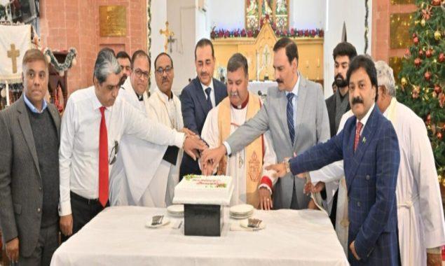 آرمی چیف کا راولپنڈی میں کرائسٹ چرچ میں تقریب سے خطاب