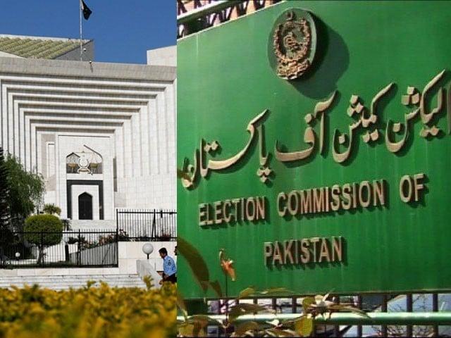 پی ٹی آئی نے الیکشن کمیشن کے خلاف توہین عدالت کی درخواست دائر کر دی