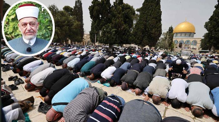 اسرائیلی فوج کی بمباری سے مسجد اقصیٰ کے امام شیخ یوسف شہید