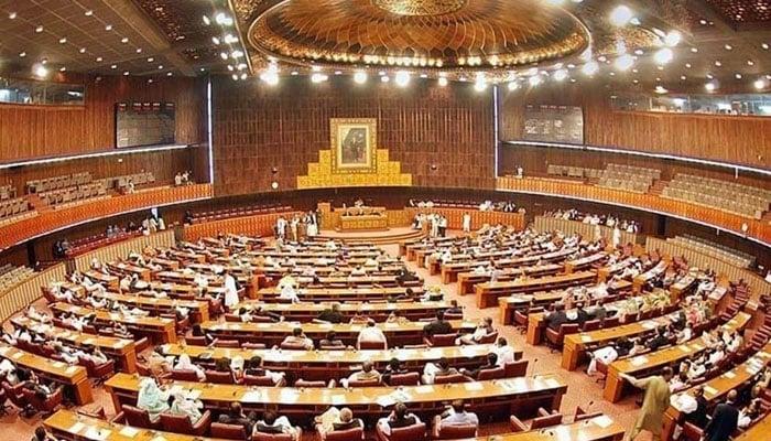 عام انتخابات ملتوی کرانے کی قرارداد سینیٹ میں جمع