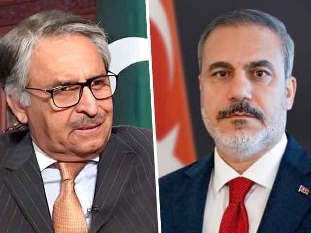 ترکیہ کے وزیر خارجہ کا پاکستانی ہم منصب سے ٹیلی فونک رابطہ