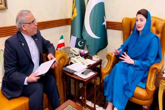 وزیراعلیٰ پنجاب مریم نواز سے ایران کے قونصل جنرل مہران مواحد فر کی ملاقات