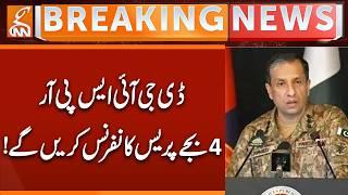 DG ISPR Hold IMPORTANT Press Conference Today | Breaking News | GNN