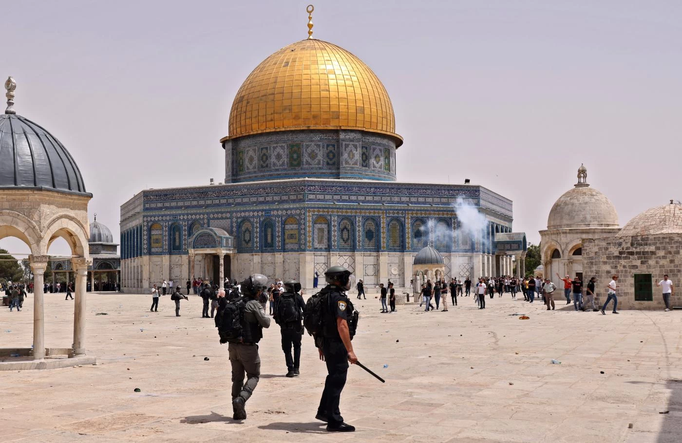 Israeli police storm Al Aqsa Mosque hours after ceasefire