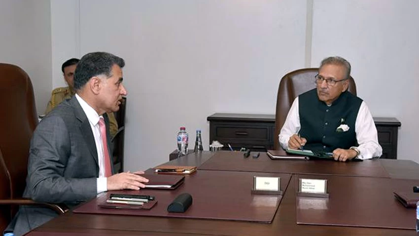 President Alvi lauds efforts of ISI for national security