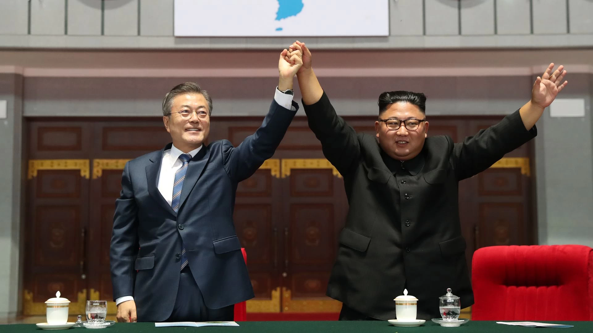 North, South Korea reestablish hotlines and pledge to improve ties