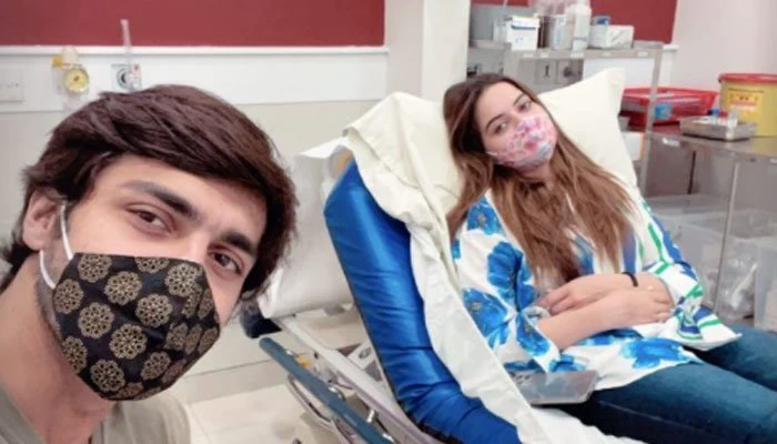 Minal Khan admitted to hospital