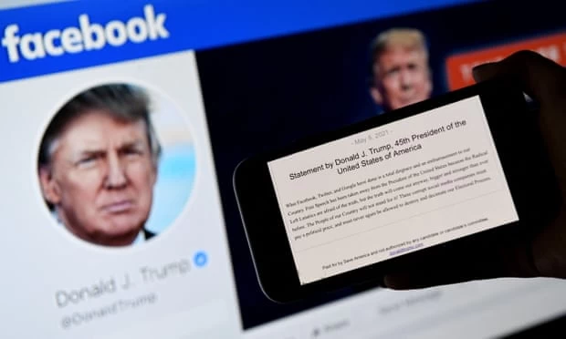Facebook suspends Trump’s account for two years