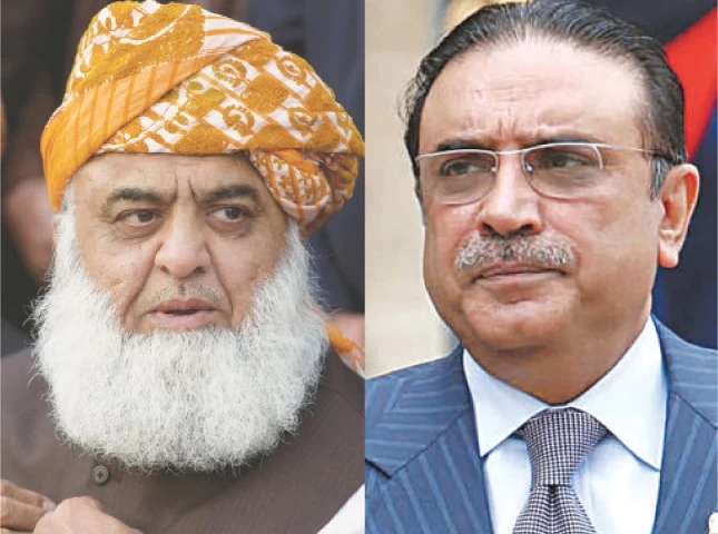 Maulana, Zardari agree to mutually resolve issues