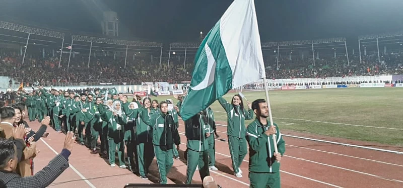 Pakistan returns medals won in South Asian Games