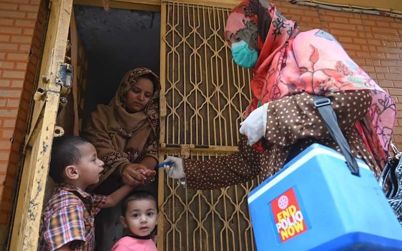 Special polio campaign begins from today in 124 districts of country