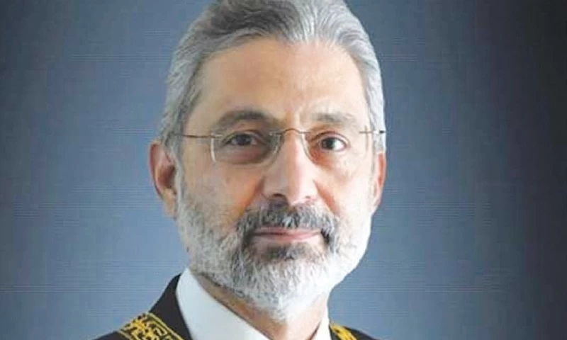 Review petition; Justice Qazi Faez appears before bench to argue case himself