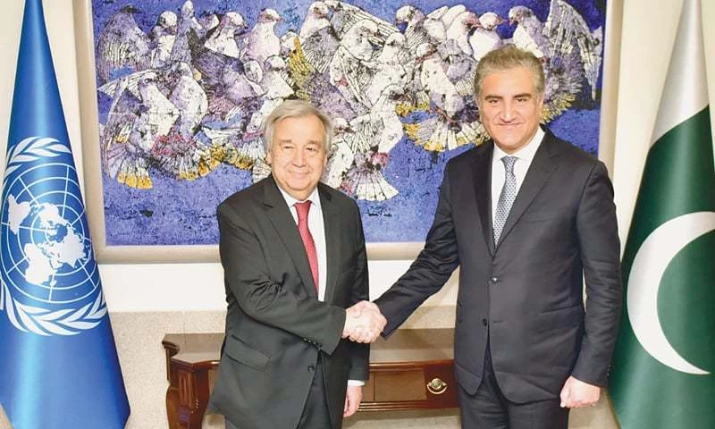 Qureshi-Guterres agree to take Afghan peace process forward