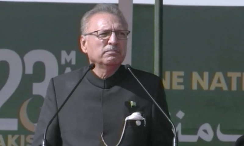 Our desire for peace should not be considered as our weakness, says President Alvi