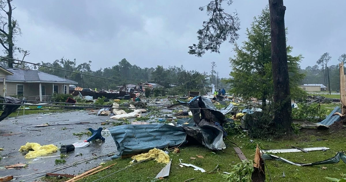 ‘Tropical Depression Claudette’: Ten including nine children killed on rain-drenched highway