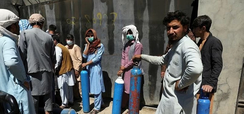 Oxygen stocks depleting in Afghanistan as COVID's third wave worsens