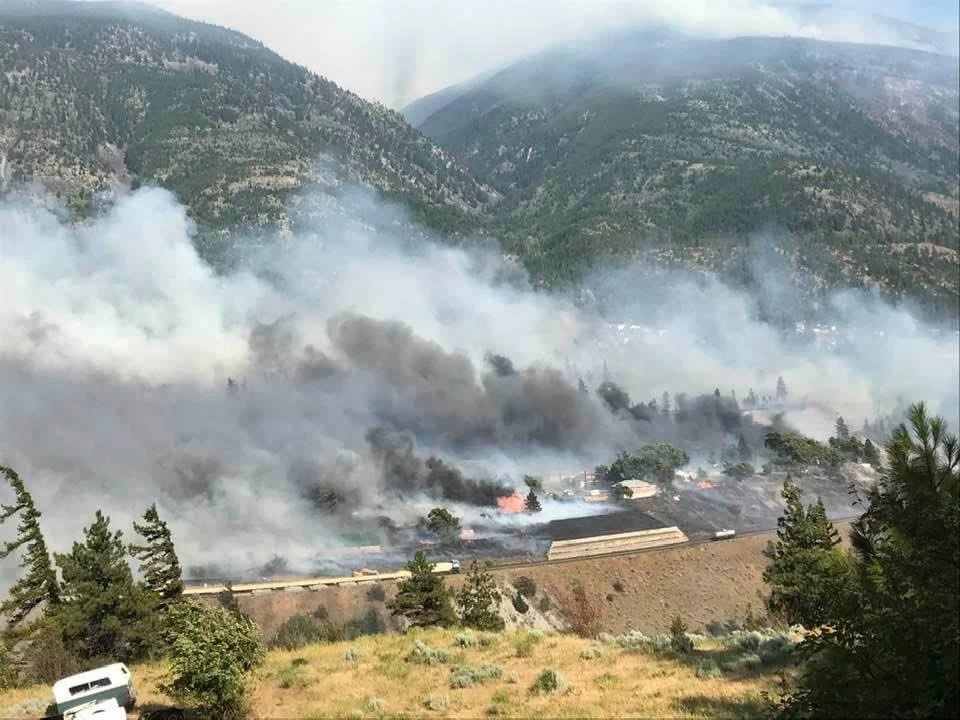 Canada: Wildfire amid record heat wave engulfs entire village, forces evacuation