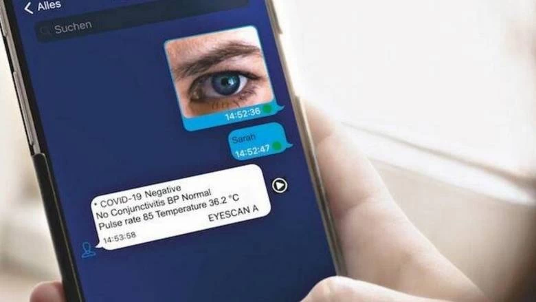App that detects COVID via eye-scan in three minutes introduced