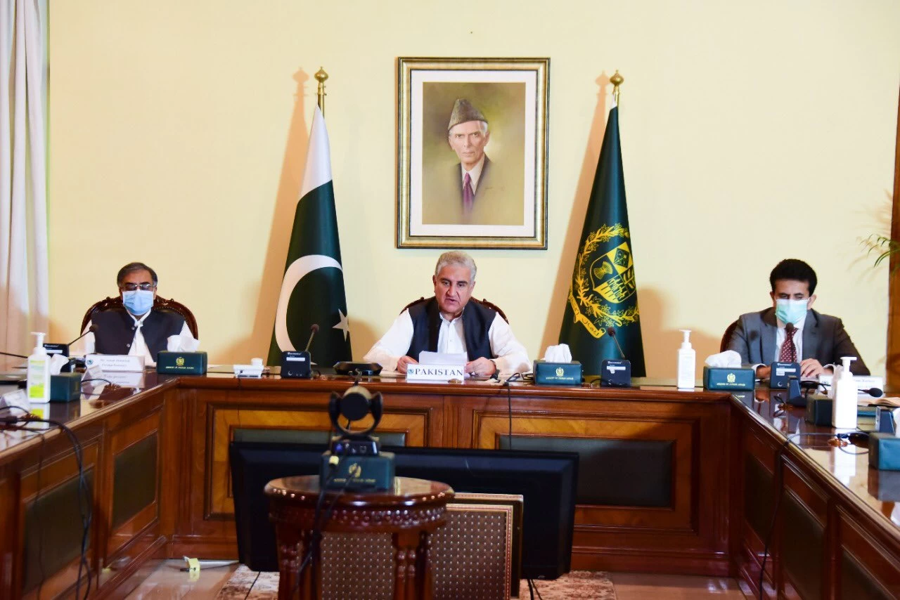 Pakistan partakes in foreign ministers’ conference on response to COVID-19