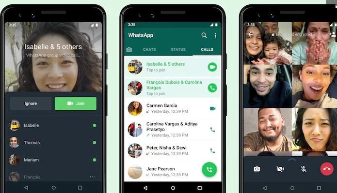 WhatsApp rolls out joinable ‘group calling’; Allows users to drop off, rejoin