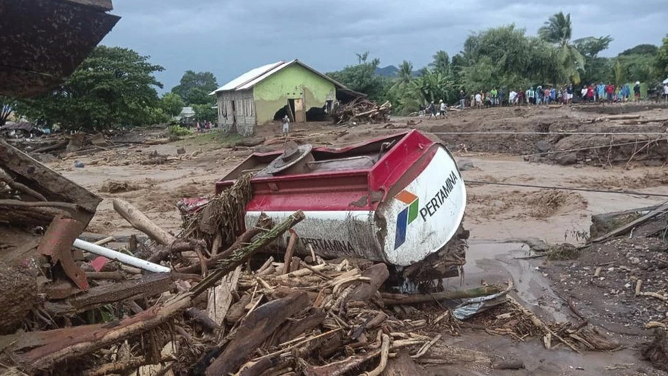 More than 50 dead as flash floods wreck havoc in Indonesia