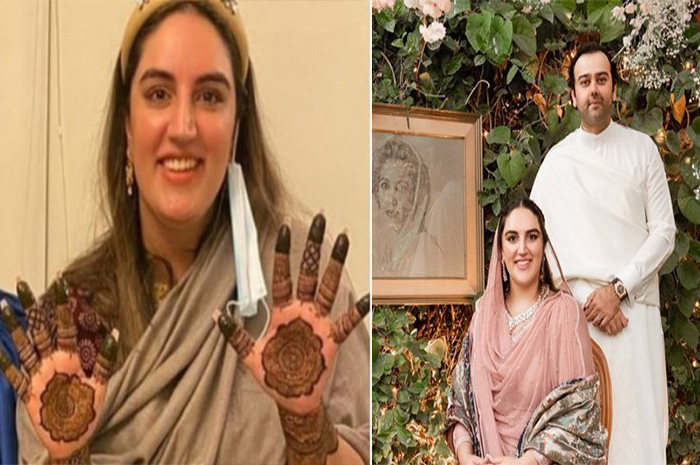 Bakhtawar ties knot with Mahmood Chaudhry