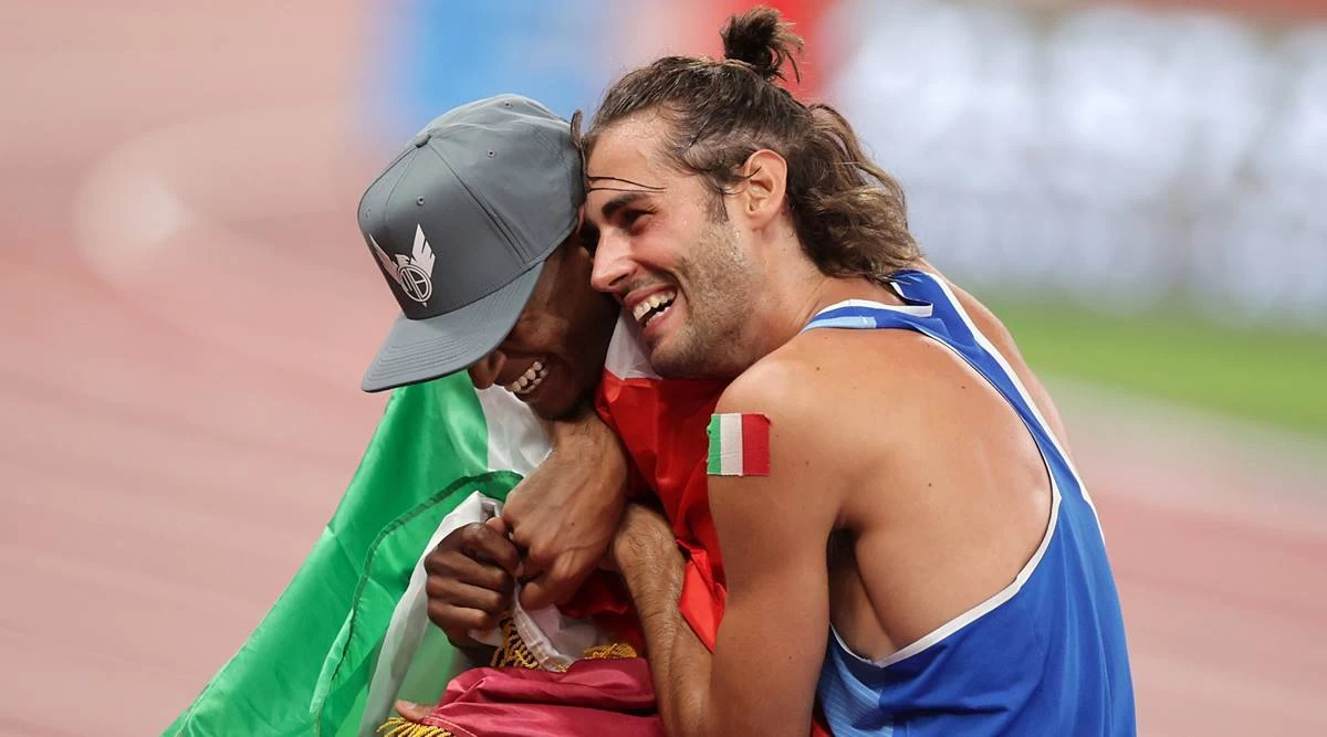 ‘Heartwarming moment at Tokyo Olympics’: High jumpers from Qatar, Italy chose to share gold medal