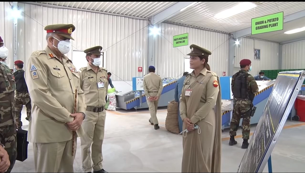 COAS visits Logistic Installation in Rawalpindi