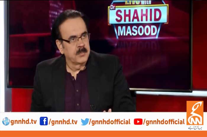 Imran to be presented with tough demands: Dr. Shahid Masood