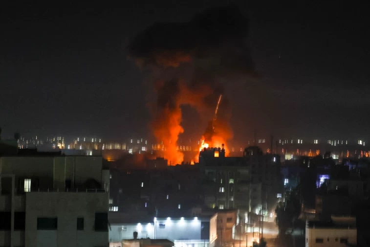Israeli military launches airstrikes on Gaza Strip