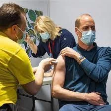 Duchess of Cambridge shares photo of getting first shot of coronavirus vaccine