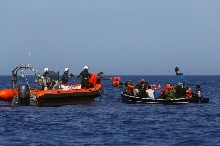 Two humanitarian ships rescue nearly 400 migrants in Mediterranean Sea