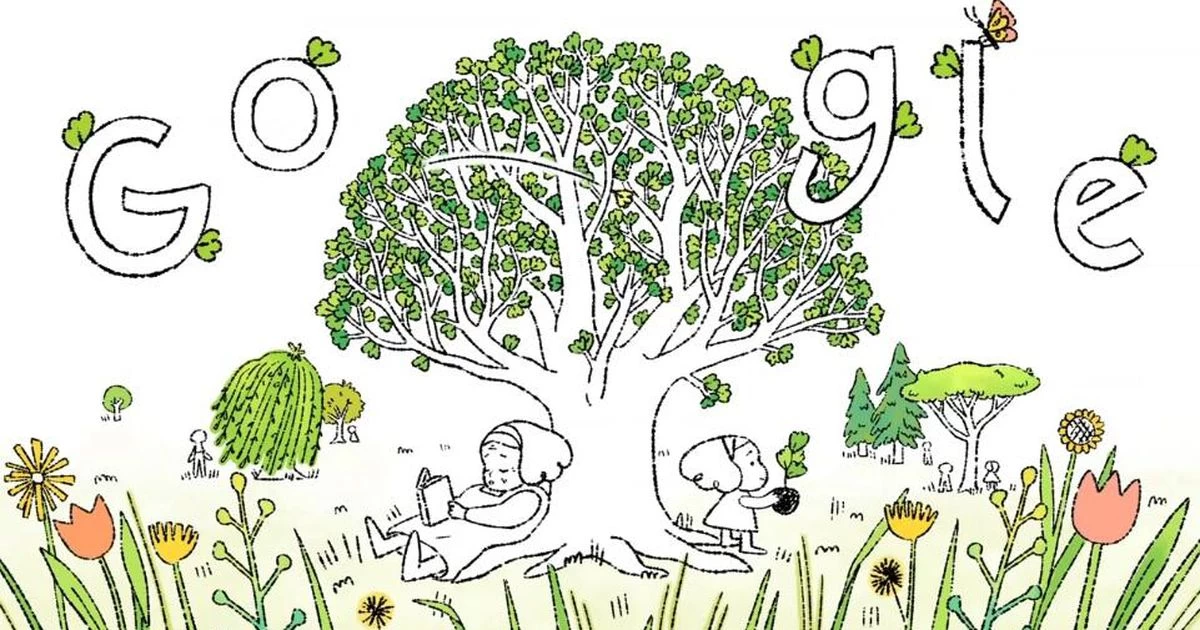 Google Doodle celebrates Earth Day, highlights importance of planting trees