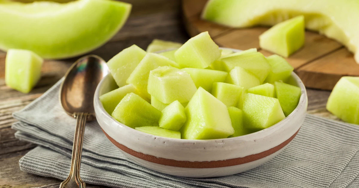 Five surprising benefits of honeydew melon