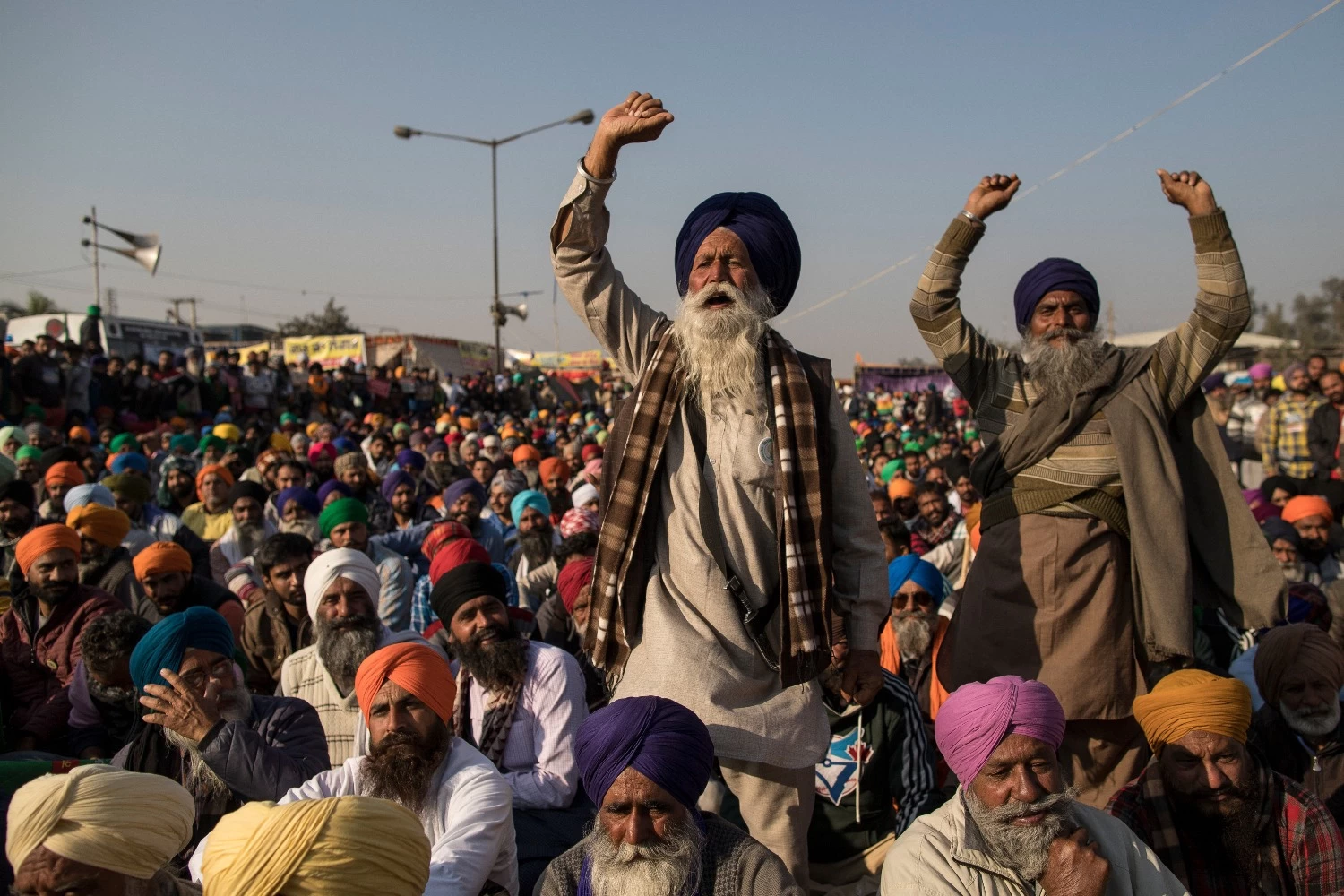 Indian farmers remain determined as protest against farm laws mark 100 days