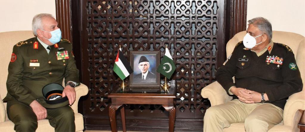 Jordan’s CJCS meets Pakistan Army chief
