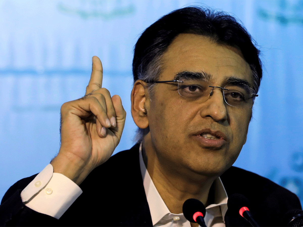 Inflation declining, claims Asad Umar after electricity, fuel price hikes