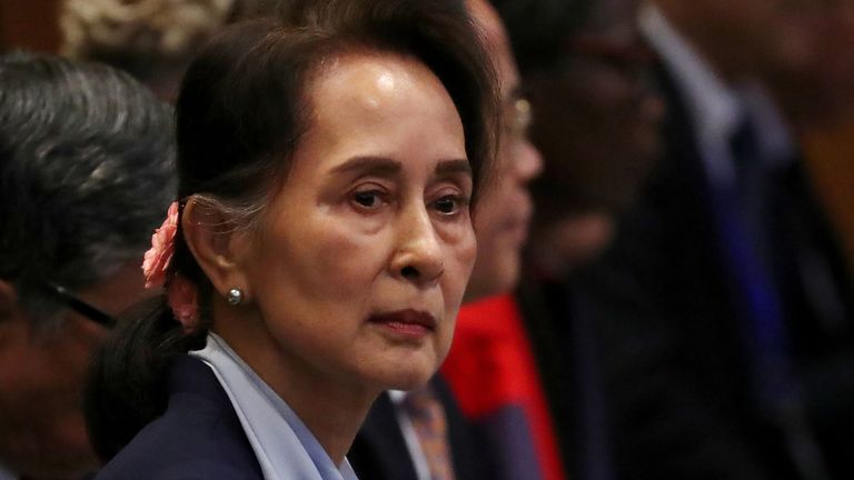 Myanmar leader Aung San Suu Kyi detained as military takes control of country