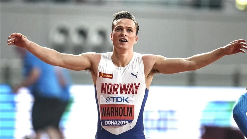 Tokyo Olympics: Karsten Warholm breaks world record in the men’s 400 meters hurdles