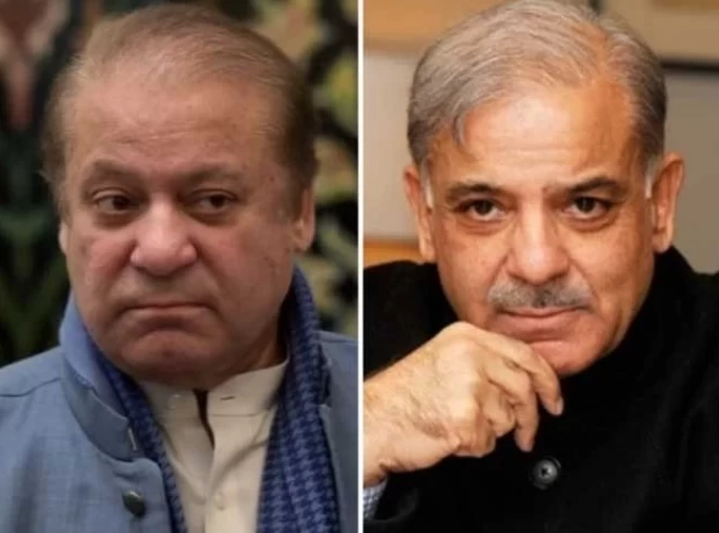 Nawaz, Shehbaz hold telephonic conversation to discuss upcoming AJK elections