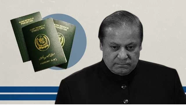 Nawaz Sharif’s passport not to be renewed