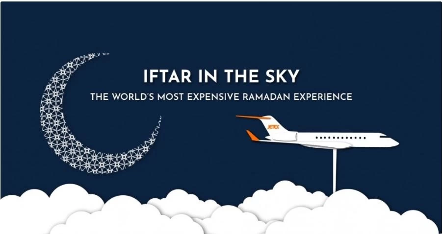 World's extravagant ‘Iftar in the Sky’